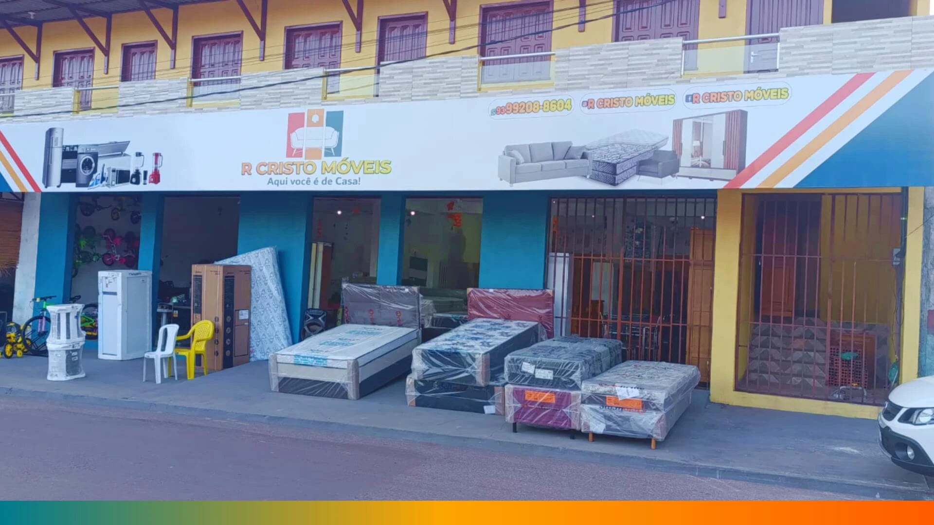 Fachada da loja física